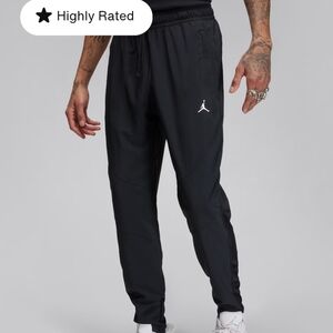 Jordan Men's Black Dri-fit Woven Athletic Pants
